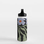 Summer night floral fun Water Bottle Gallery Image 3