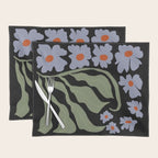 Summer night floral fun Placemat Gallery Image 1