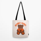 Spooky and Cute Bear Tote Bag Gallery Image 2