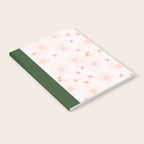 Make A Wish Dandelion Pattern in Pastel Pink & Peach Notebook Gallery Image 2