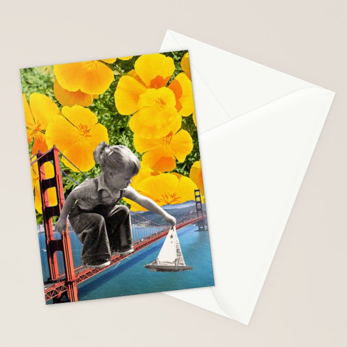 San Fran Sailin' Stationery Card Gallery Image 2