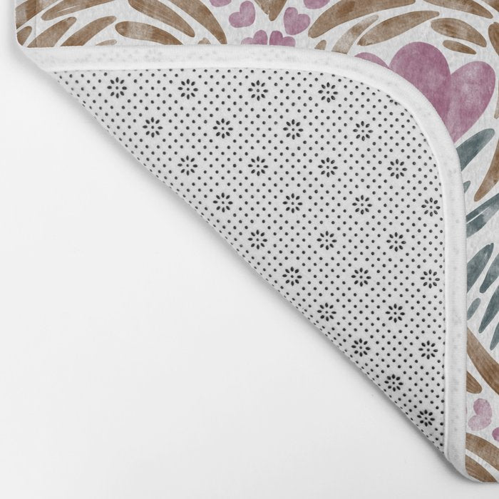 Floral Rhythm Botanic Bath Mat Gallery Image 2