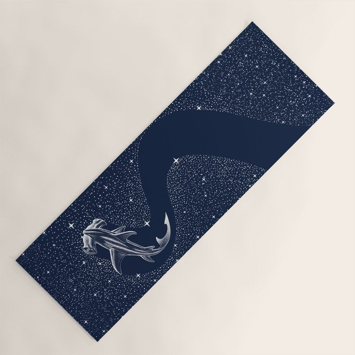 Starry Hammerhead Yoga Mat Gallery Image 1