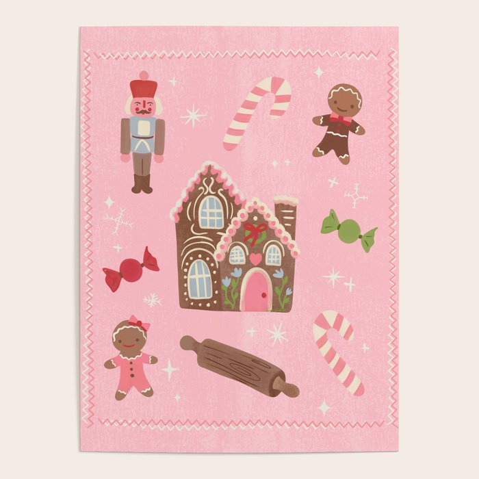 Retro Christmas Baking Wonderland Poster Gallery Image 4