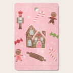 Retro Christmas Baking Wonderland Cutting Board Gallery Image 1