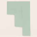 Fern Green and White Micro Vertical Vintage English Country Cottage Ticking Stripe Wallpaper Gallery Image 3