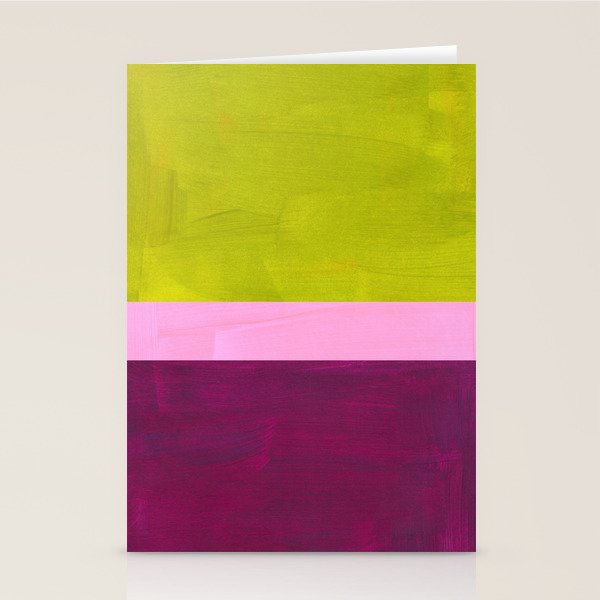 Green Plum Stationery Card Gallery Image 2