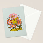 Cancer Scarecrow Stationery Card Gallery Image 2