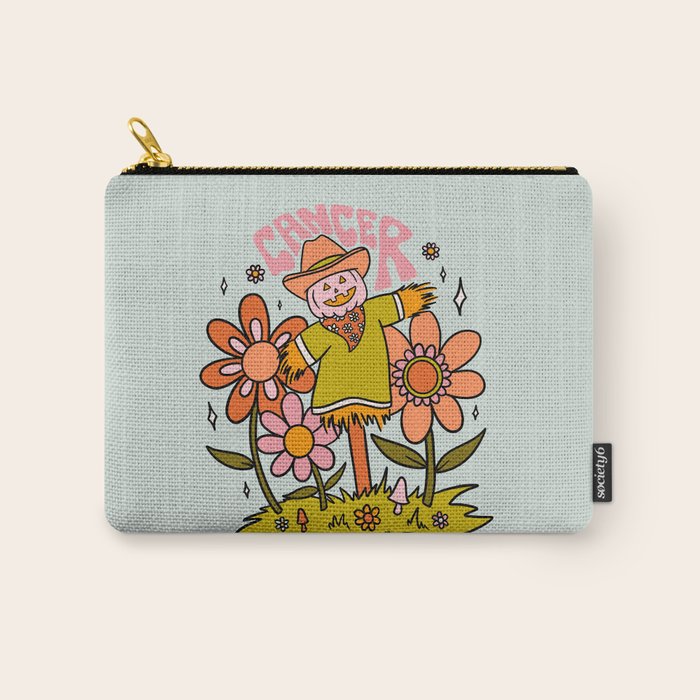 Cancer Scarecrow Carry All Pouch Gallery Image 1
