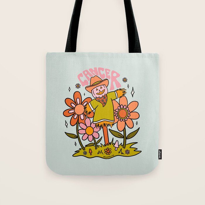 Cancer Scarecrow Tote Bag Gallery Image 1