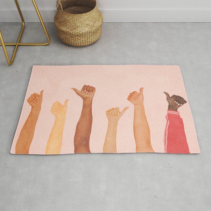 Thumbs Up Rug Gallery Image 1
