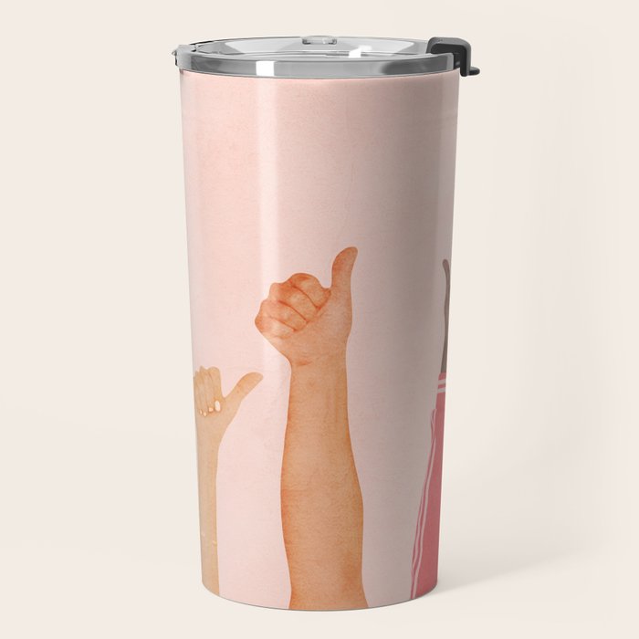 Thumbs Up Travel Mug Gallery Image 2