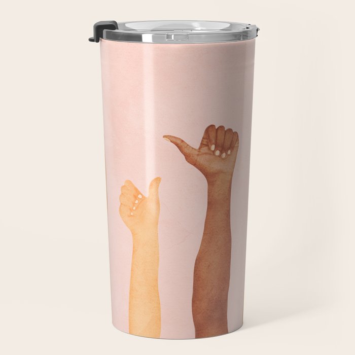 Thumbs Up Travel Mug Gallery Image 3