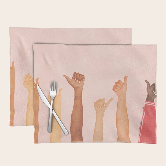 Thumbs Up Placemat Gallery Image 1