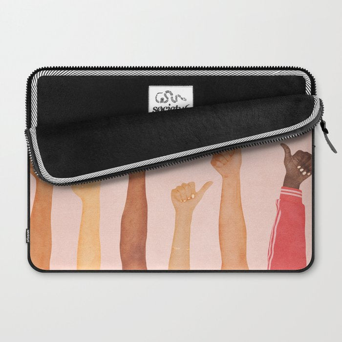 Thumbs Up Laptop Sleeve Gallery Image 2