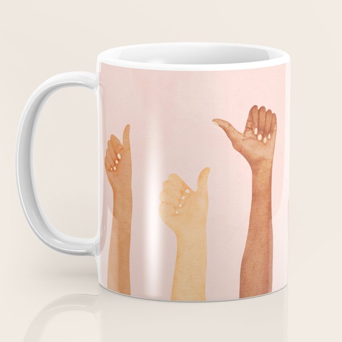 Thumbs Up Coffee Mug Gallery Image 3