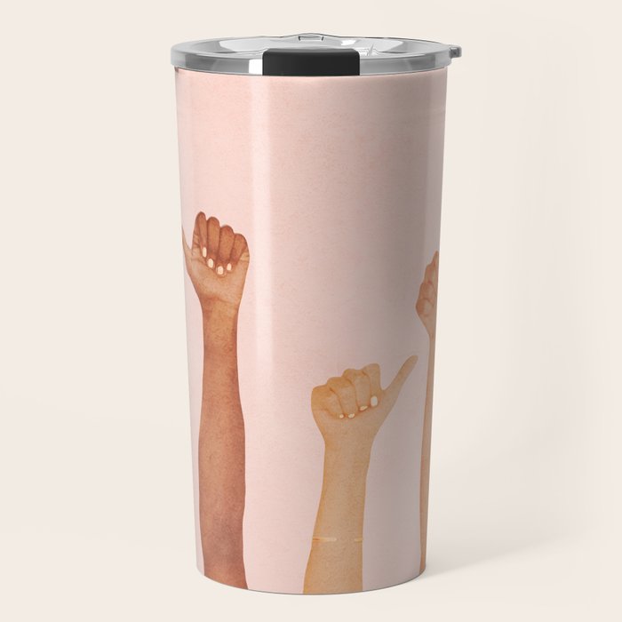 Thumbs Up Travel Mug Gallery Image 1