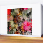 Paint Splatter Bouqet  Wall Mural Gallery Image 2