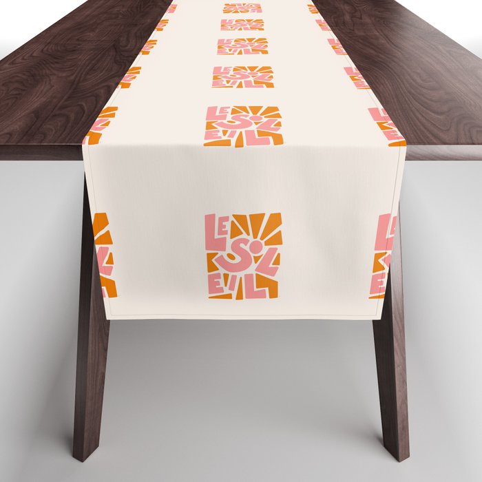 Le Soleil French Sun Table Runner Gallery Image 1