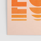 Abstraction_LOVE_SUNSET_Minimalism_001 Poster Gallery Image 3