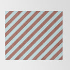 STRIPES - 002 - f Throw Blanket Gallery Image 2