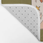 Aries Orange Bath Mat Gallery Image 2