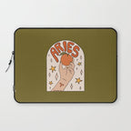 Aries Orange Laptop Sleeve Gallery Image 1