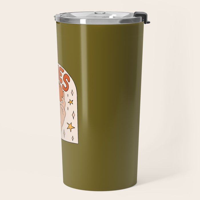 Aries Orange Travel Mug Gallery Image 2