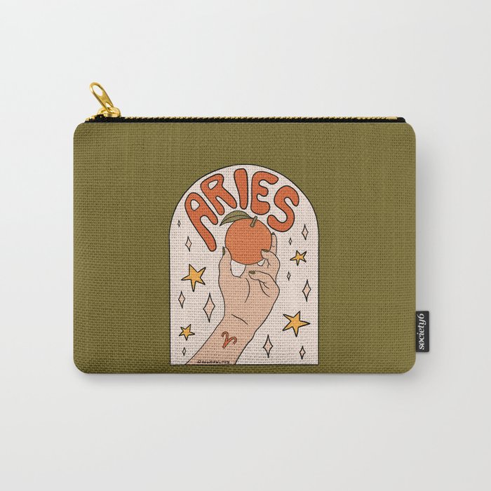 Aries Orange Carry All Pouch Gallery Image 1