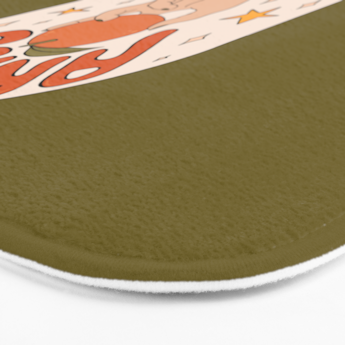 Aries Orange Bath Mat Gallery Image 3