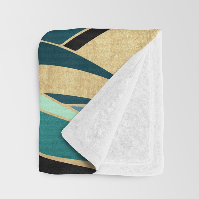 Emerald Evening Throw Blanket Gallery Image 3