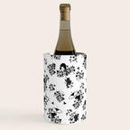 Black and white oriental pattern Wine Chiller Gallery Image 1