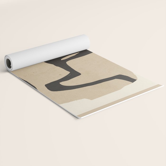 Abstract line art 118 Yoga Mat Gallery Image 2