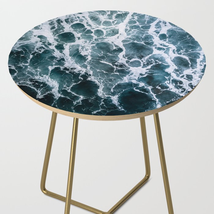 White Splash in a Wave Side Table Gallery Image 2