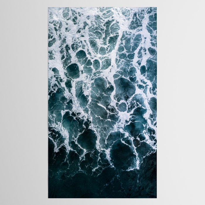 White Splash in a Wave Tablecloth Gallery Image 2