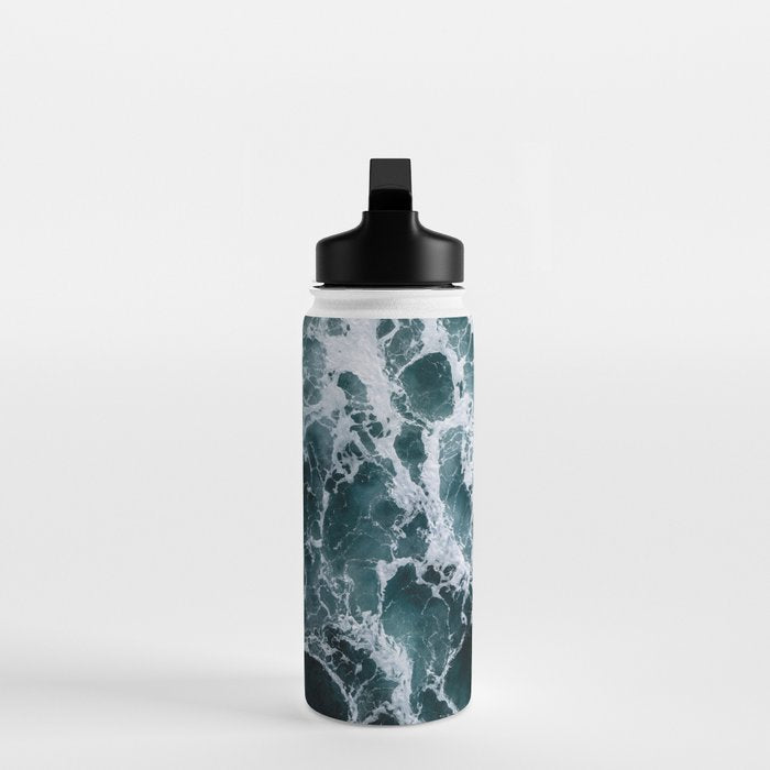 White Splash in a Wave Water Bottle Gallery Image 3