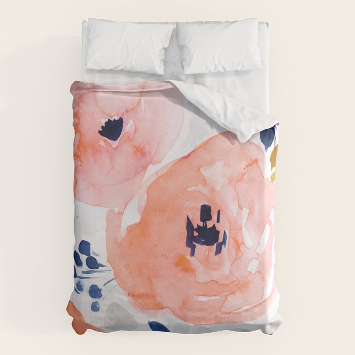 Genevieve Floral Duvet Cover Gallery Image 6