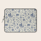 Pirate Play - Cream Laptop Sleeve Gallery Image 1