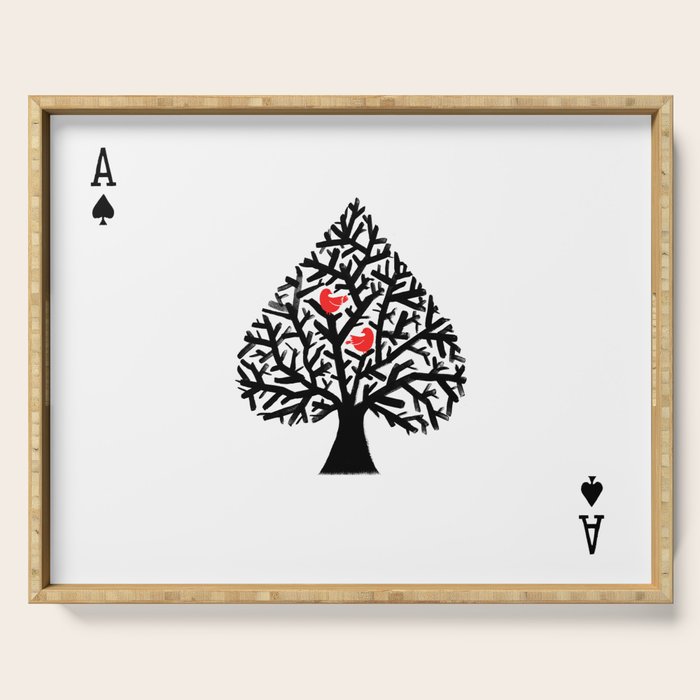 Ace of spade Serving Tray Gallery Image 1
