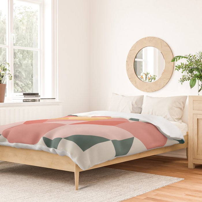 Quilt Square - Flower Duvet Cover Gallery Image 2