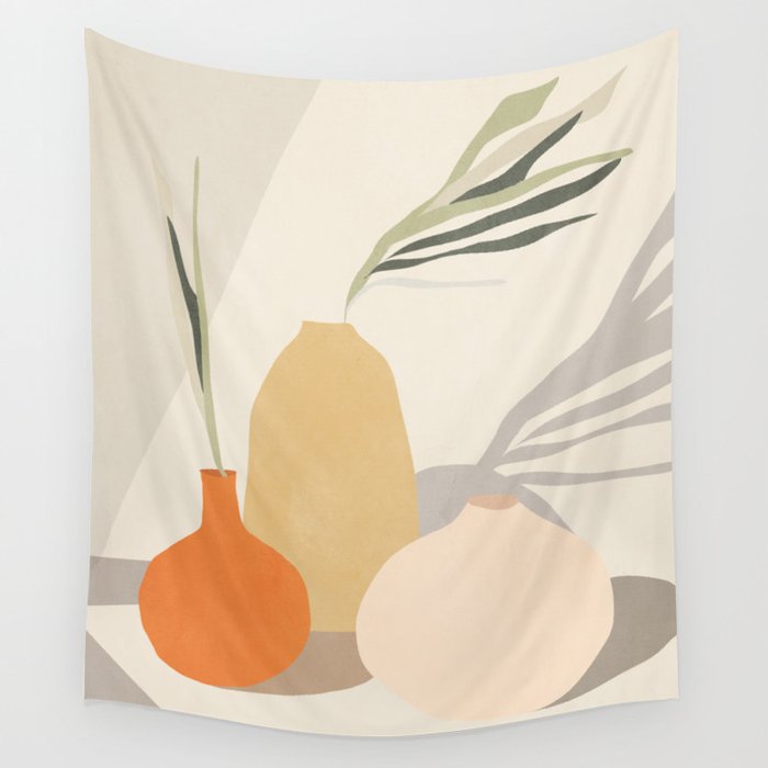 Vases2 Wall Tapestry Gallery Image 4