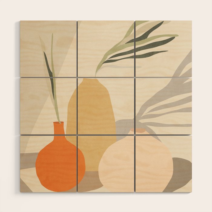 Vases2 Wood Wall Art Gallery Image 1