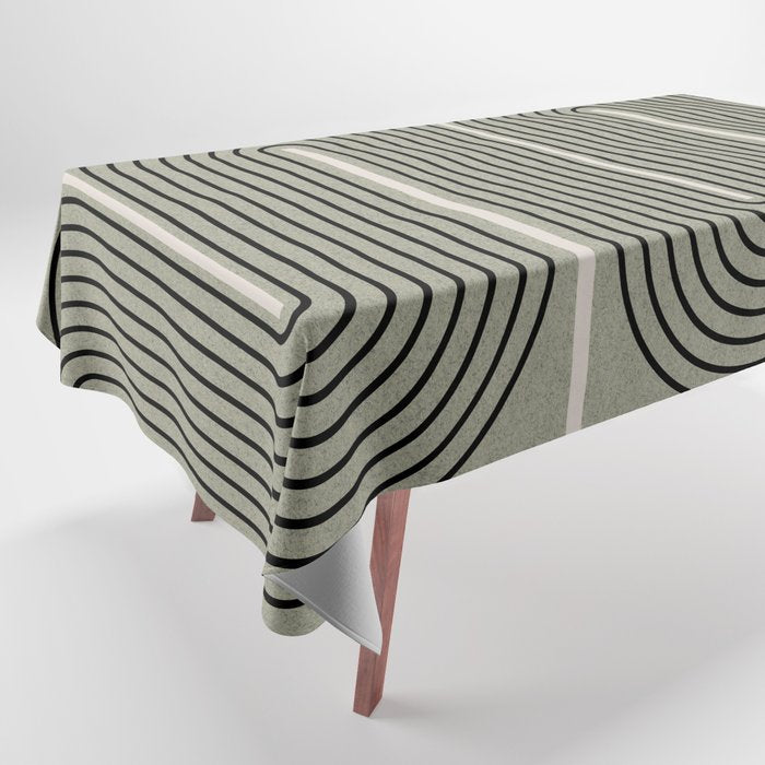 Modern Contemporary Balance No.2 Tablecloth Gallery Image 1