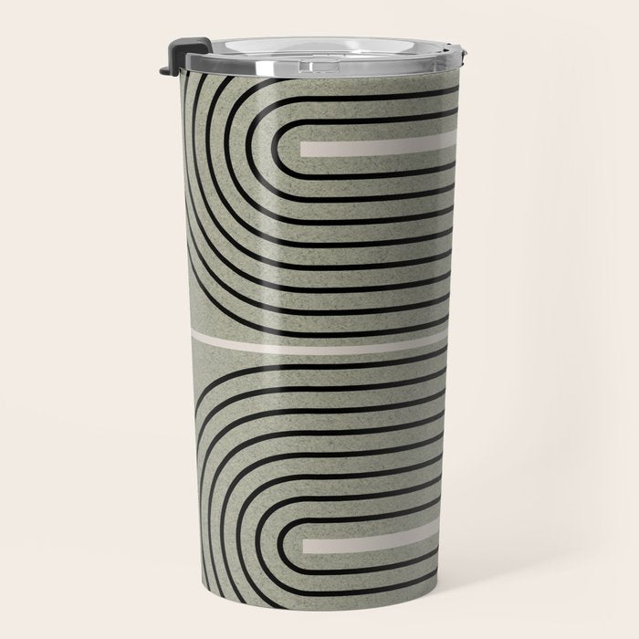 Modern Contemporary Balance No.2 Travel Mug Gallery Image 3