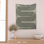 Modern Contemporary Balance No.2 Wall Tapestry Gallery Image 2