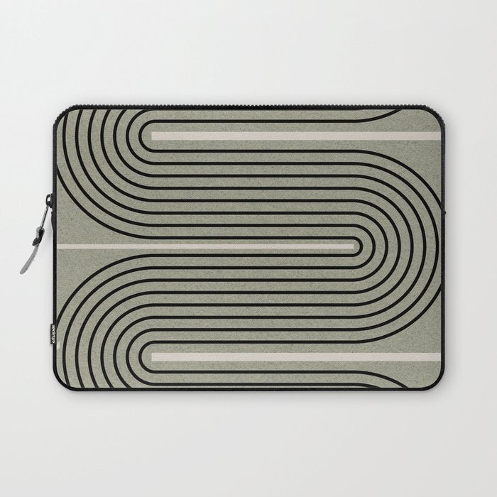 Modern Contemporary Balance No.2 Laptop Sleeve Gallery Image 1