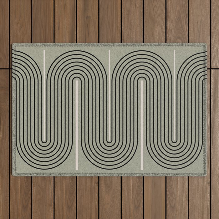Modern Contemporary Balance No.2 Outdoor Rug Gallery Image 1