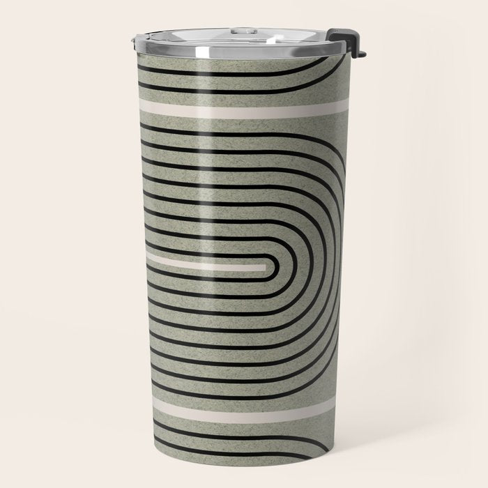 Modern Contemporary Balance No.2 Travel Mug Gallery Image 2