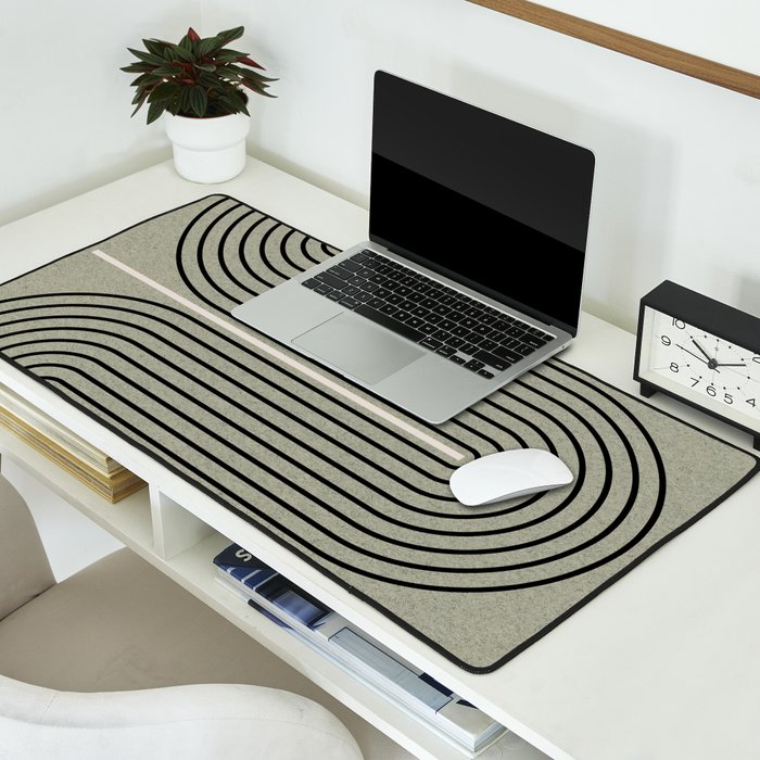 Modern Contemporary Balance No.2 Desk Mat Gallery Image 2