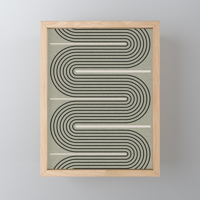 Modern Contemporary Balance No.2 Mini Art Print Gallery Image 1